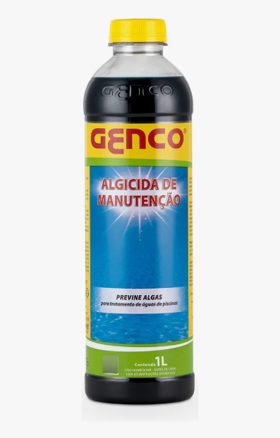 Algicida manutenção para piscina 1 L -  Genco