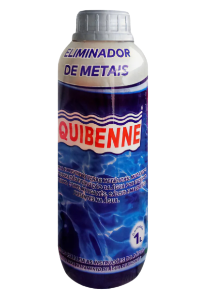 Eliminador de metais para piscina 1l - Quibenne