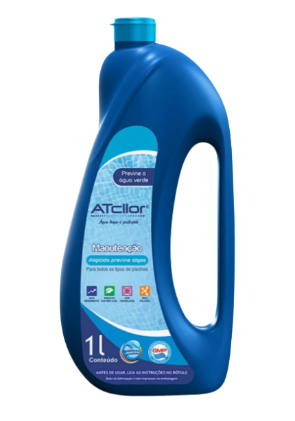 Algicida de manutenção para piscina 1 L -  Atcllor