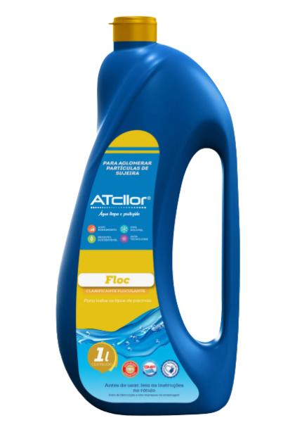 Clarificante floculante para piscina Floc 1 L - Atcllor